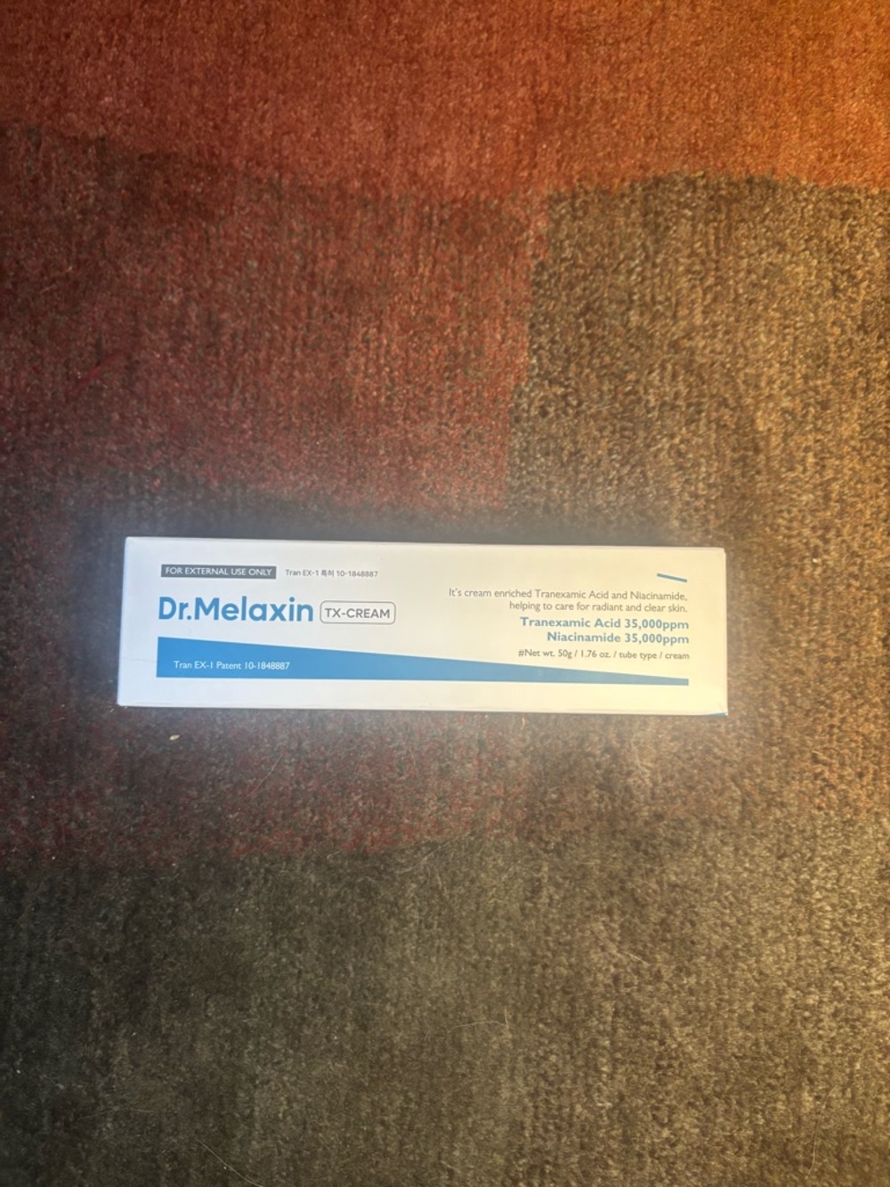 New - Dr. Melaxin TX-Cream Skin Brightening Cream - 1.76 oz.